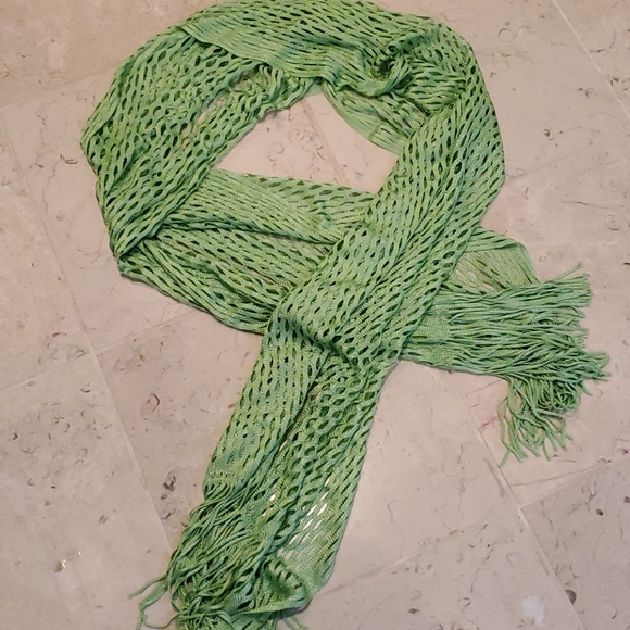 Nordstrom open knit scarf shawl beach cover-up - Picture 1 of 6